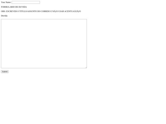 duvida screenshot