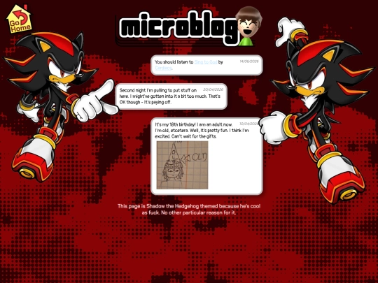 microblog screenshot