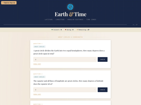 year12/earthgeometry/earthgeometryquiz screenshot
