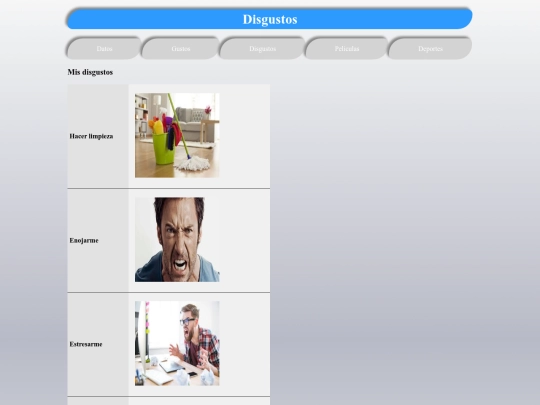 web personal/disgustos screenshot