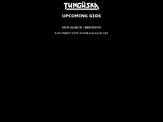 Gigs screenshot