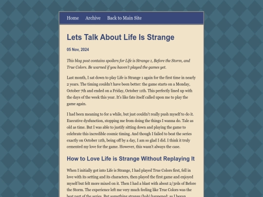 blog/posts/2024-11-05-Lets-Talk-About-Life-Is-Strange screenshot