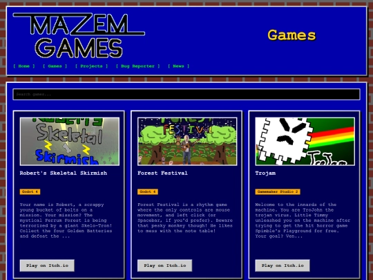 games screenshot