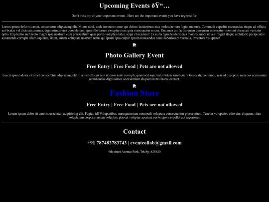 Events/event screenshot