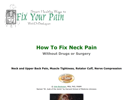 NeckPainArticle screenshot