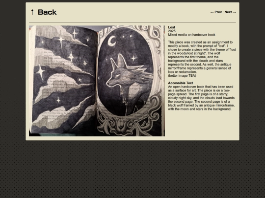 page/lost screenshot