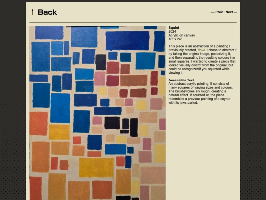 page/squint screenshot