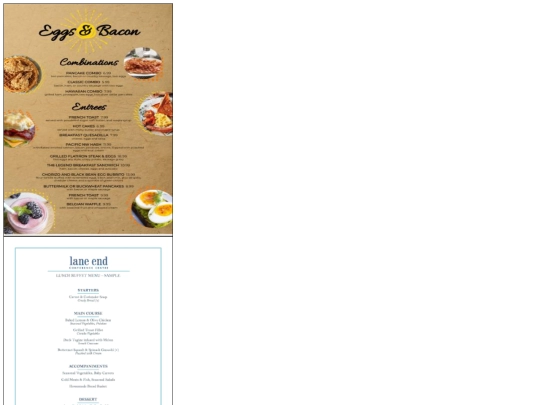 Resturantmenu screenshot