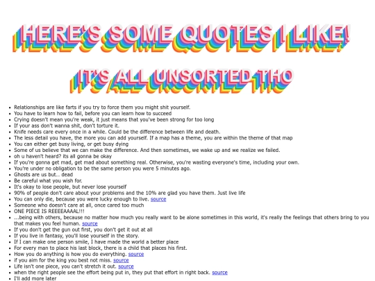 Pages/FavoriteQuotes screenshot