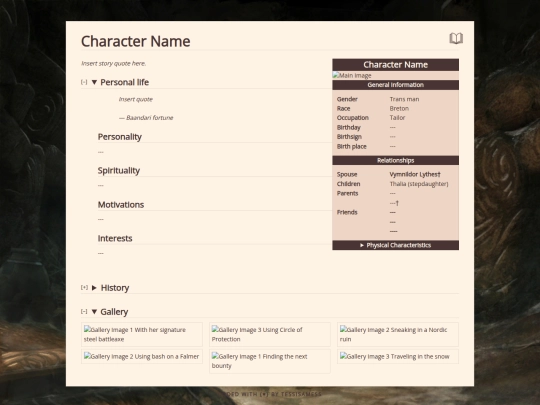 profiles/dalron screenshot