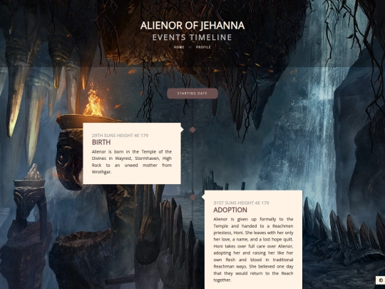 timelines/alienor screenshot