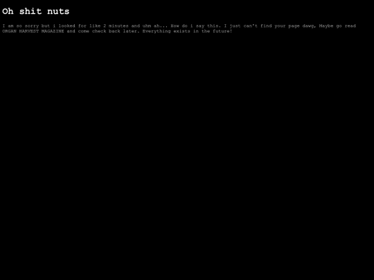 not_found screenshot