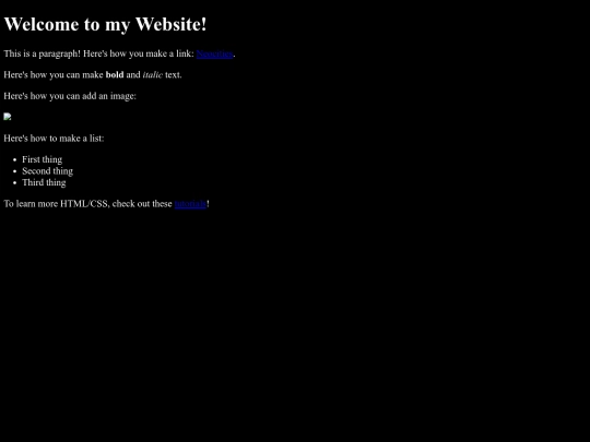 teatst screenshot