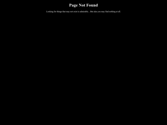 not_found screenshot