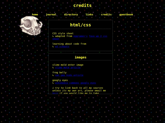 credits screenshot