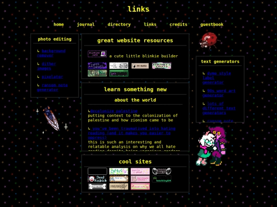 resources screenshot