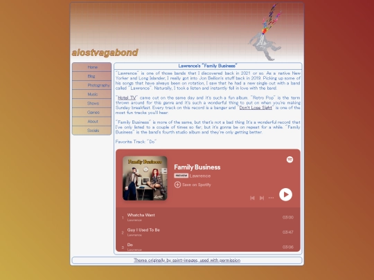 music/Lawrence-Family_Business screenshot