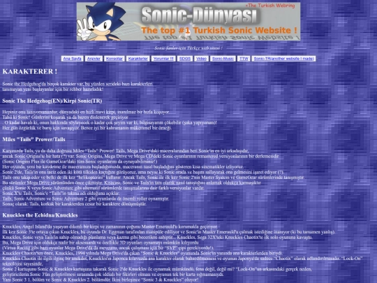 sonic_dunyasi_karakterler screenshot