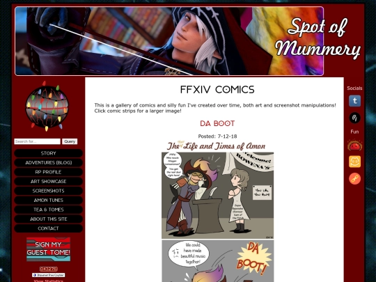 art-showcase/comics screenshot