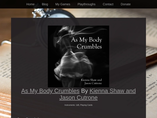 Playthroughs/BodyCrumble screenshot
