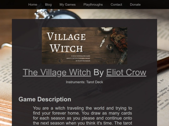 Playthroughs/the-village-witch screenshot