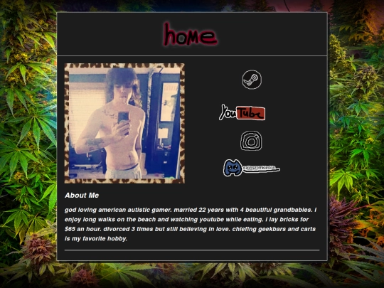 aboutme screenshot