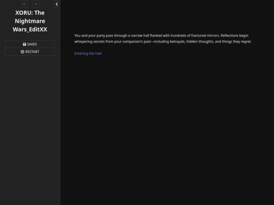 Twine/XORU_ The Nightmare Wars_EditXX screenshot