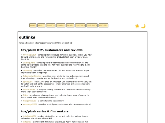 outlinks screenshot