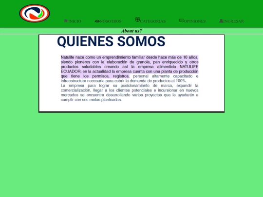 Html/aboutUs screenshot