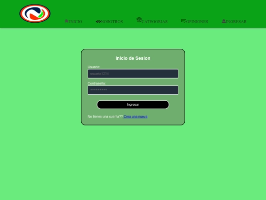 Html/login screenshot