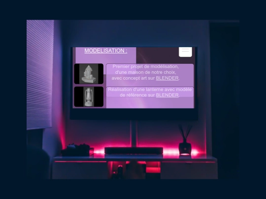 Modélisation screenshot