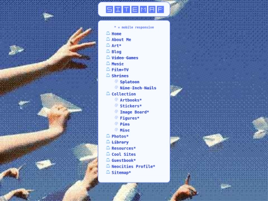 sitemap screenshot