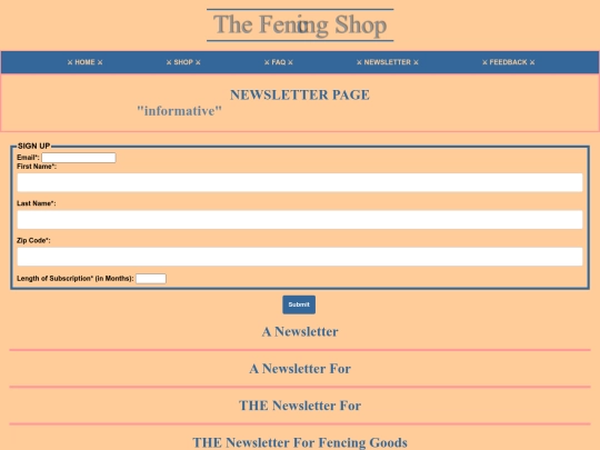 forms screenshot