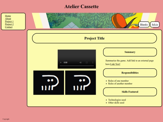 Projects/project-template screenshot