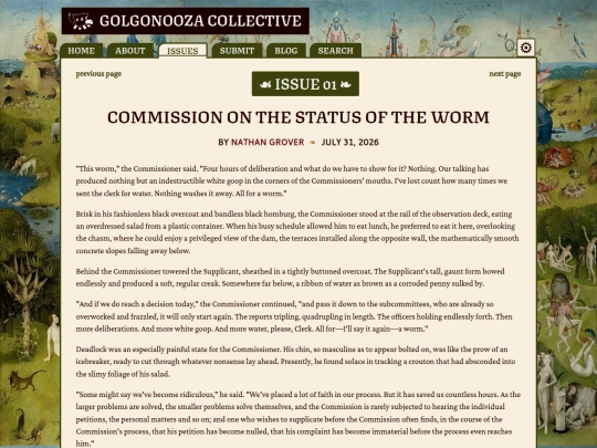 issue01/commission-worm screenshot