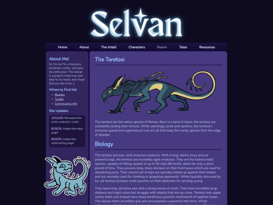 Species/Teretosi screenshot