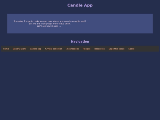 candleapp screenshot