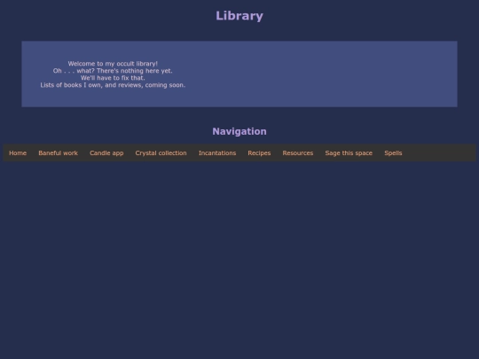 library screenshot