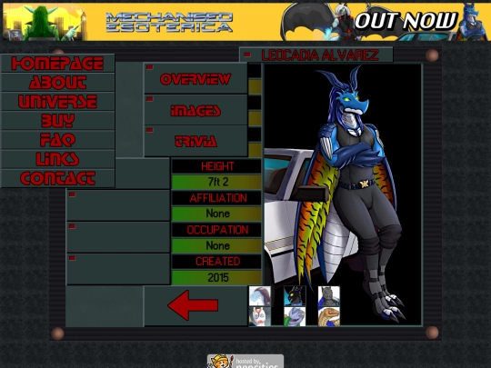 character-leocadia screenshot