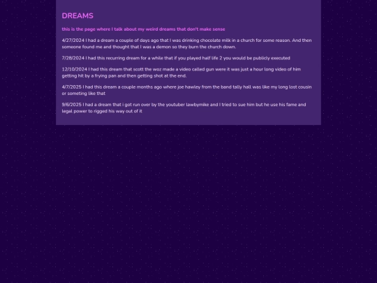 dreams screenshot