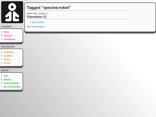 tagged/species-robot screenshot