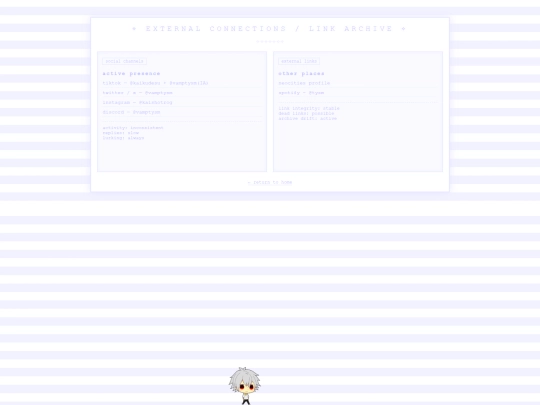links screenshot