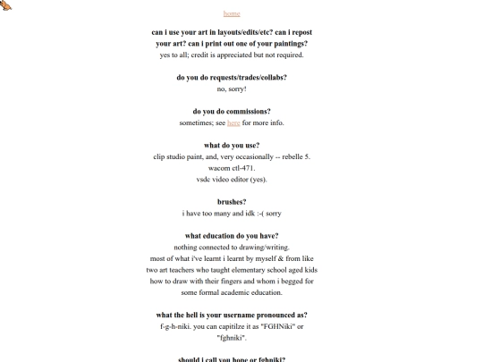 faq screenshot