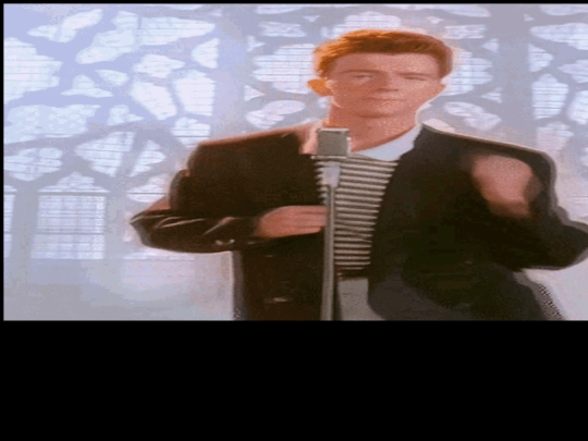 rickroll screenshot
