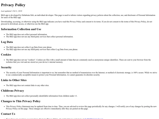 privacy screenshot