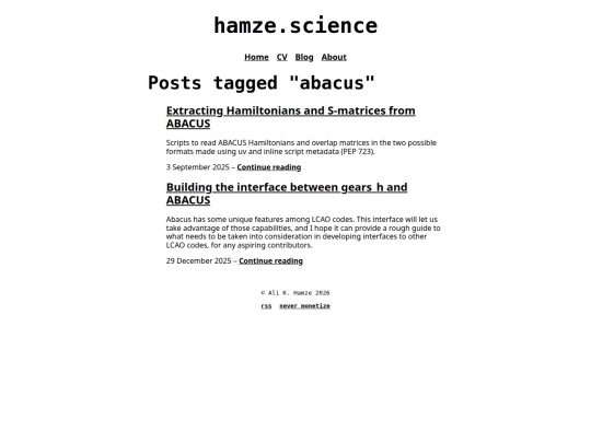 tag/abacus screenshot
