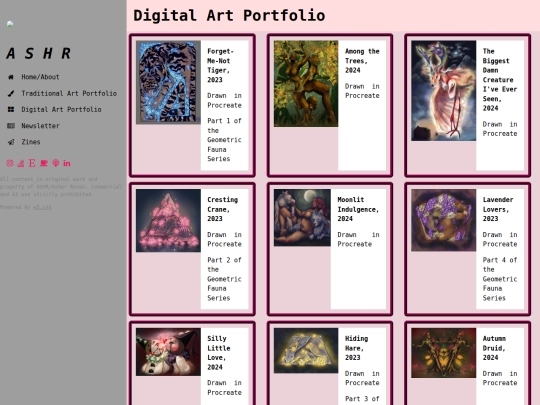 digiportfolio screenshot