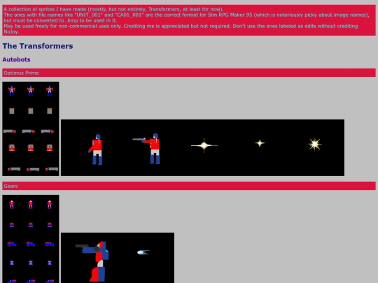 sprites screenshot