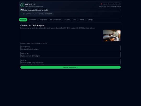 obd-app screenshot