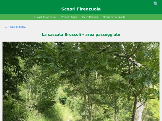lacascatabruscoli screenshot